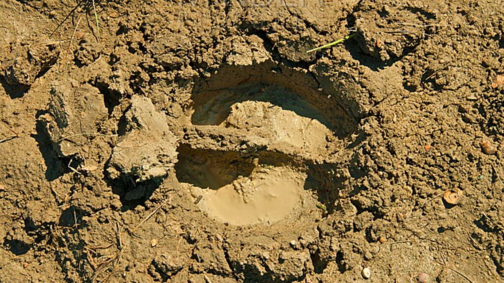 Bison tracks