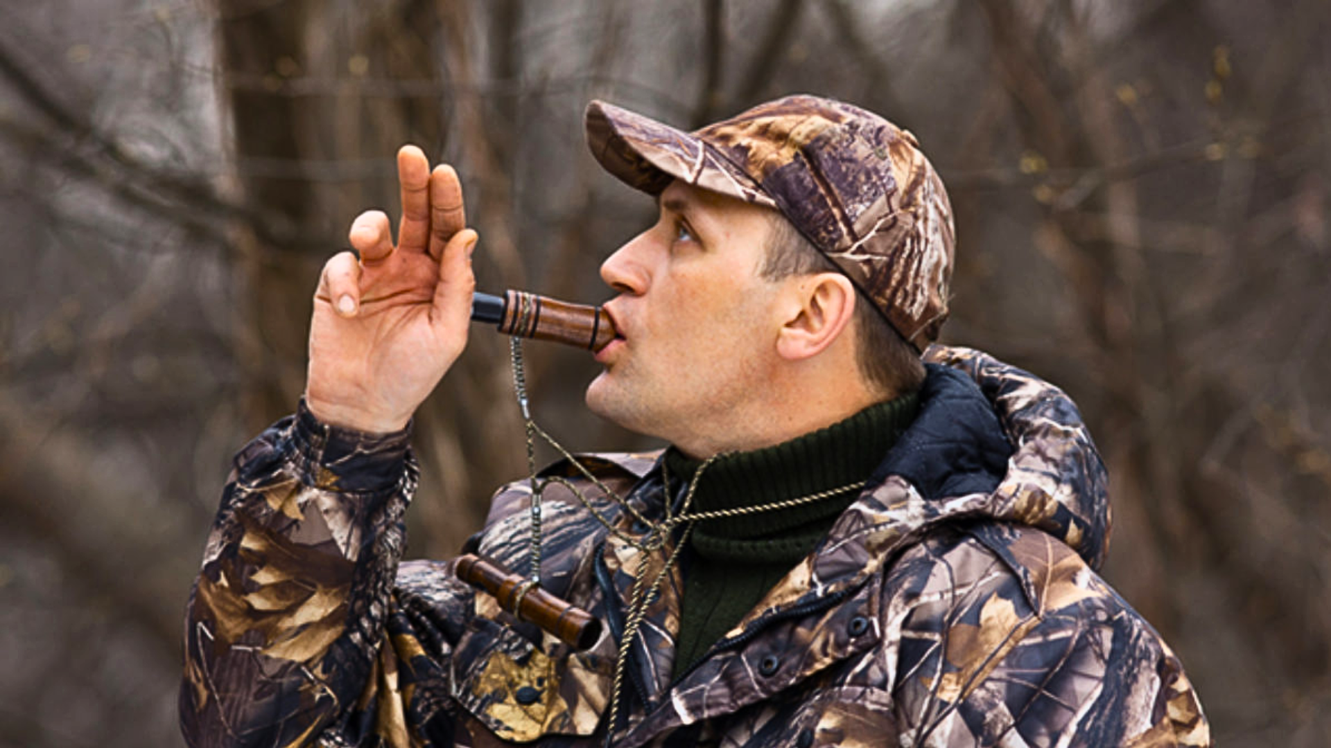 How to blow a duck call