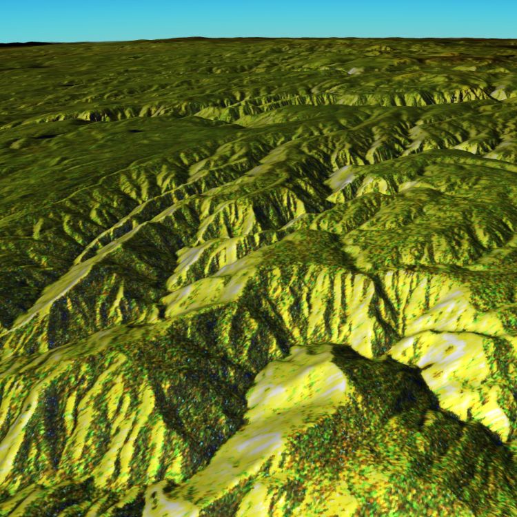 3D terrain